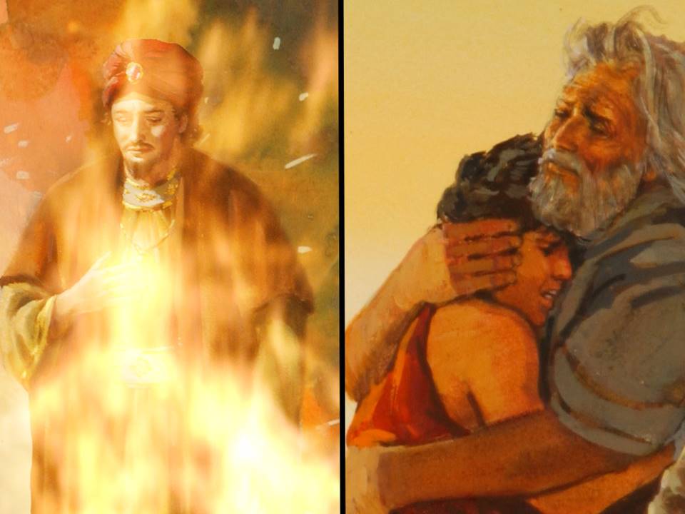 ' for I am tormented in this flame '- : An exposition on the story of the rich man and Lazarus.