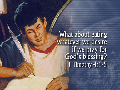 'For every creature of God is good, and nothing to be refused, if it be received with thanksgiving: an exposition on Paul's words in 1 Timothy 4:1-5
